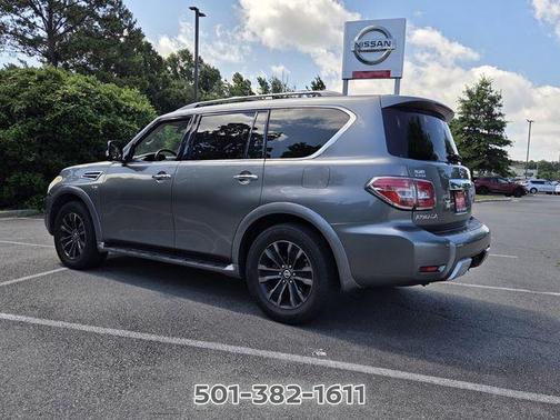 Gun Metallic 2018 Nissan Armada Platinum