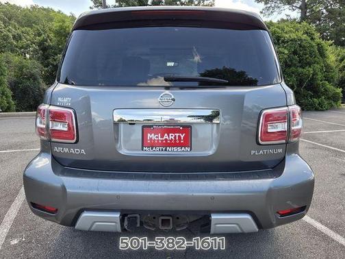 Gun Metallic 2018 Nissan Armada Platinum