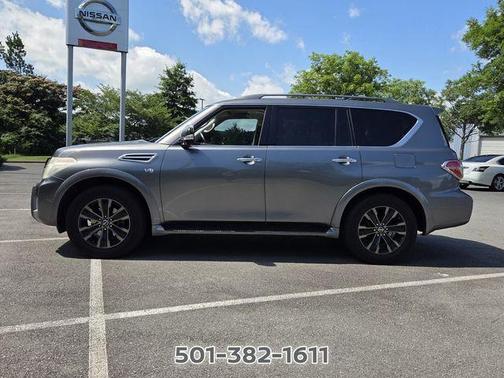 Gun Metallic 2018 Nissan Armada Platinum