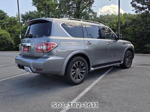 Gun Metallic 2018 Nissan Armada Platinum