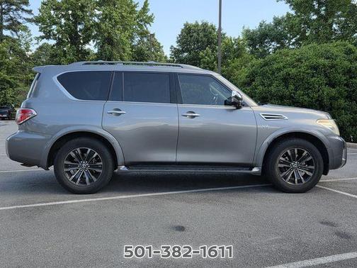 Gun Metallic 2018 Nissan Armada Platinum