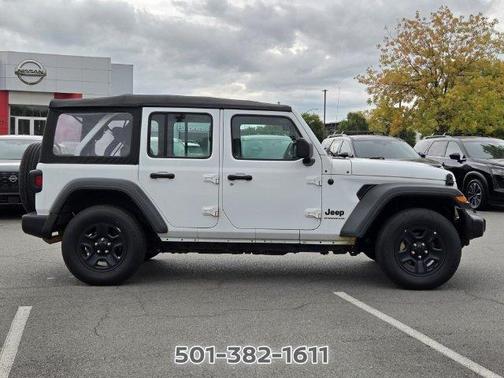Bright White Clearcoat 2023 Jeep Wrangler Sport