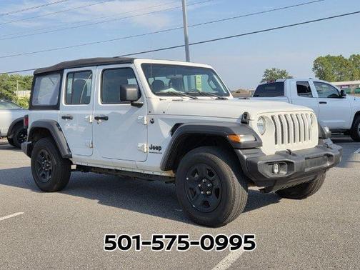Bright White Clearcoat 2023 Jeep Wrangler Sport