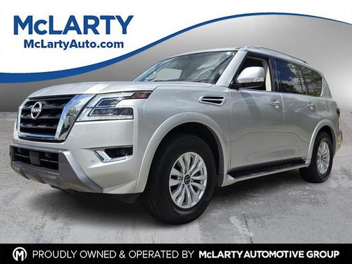 Brilliant Silver Metallic 2024 Nissan Armada SV
