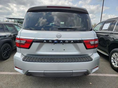 Brilliant Silver Metallic 2024 Nissan Armada SV