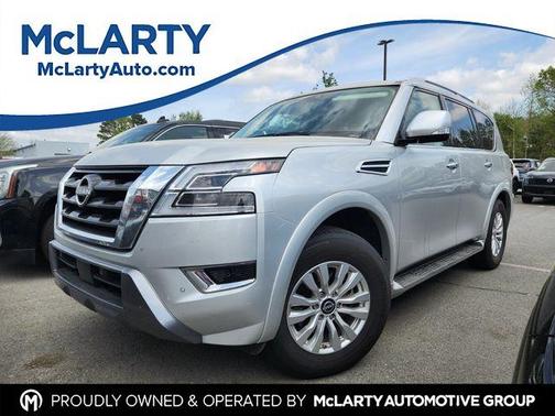 Brilliant Silver Metallic 2024 Nissan Armada SV