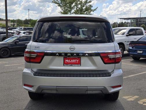 Brilliant Silver Metallic 2024 Nissan Armada SV