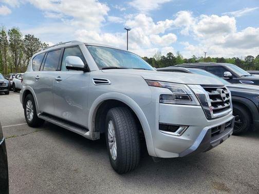 Brilliant Silver Metallic 2024 Nissan Armada SV