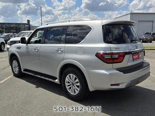 Brilliant Silver Metallic 2024 Nissan Armada SV