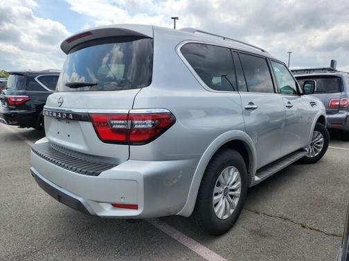 Brilliant Silver Metallic 2024 Nissan Armada SV
