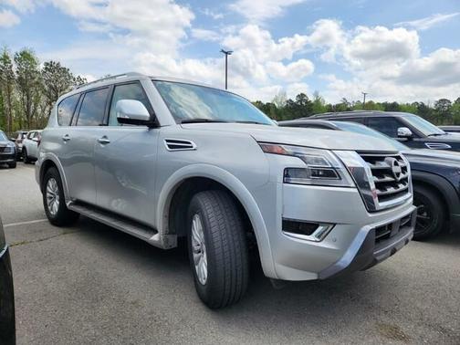 Brilliant Silver Metallic 2024 Nissan Armada SV
