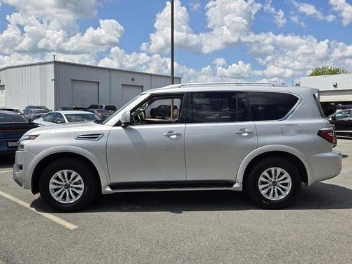 Brilliant Silver Metallic 2024 Nissan Armada SV