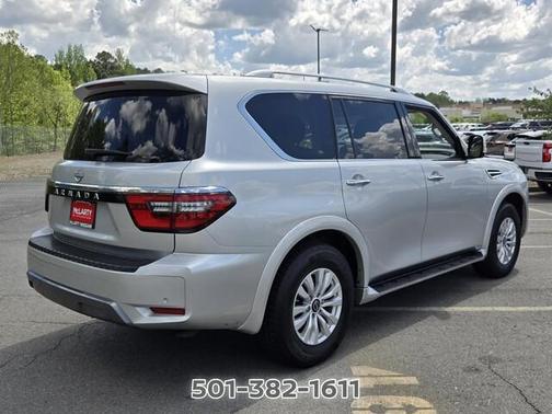 Brilliant Silver Metallic 2024 Nissan Armada SV