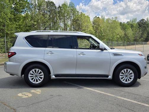 Brilliant Silver Metallic 2024 Nissan Armada SV