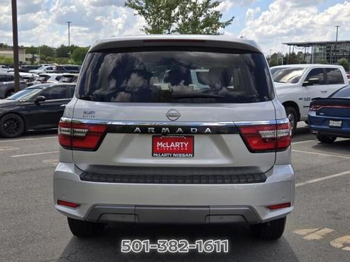 Brilliant Silver Metallic 2024 Nissan Armada SV