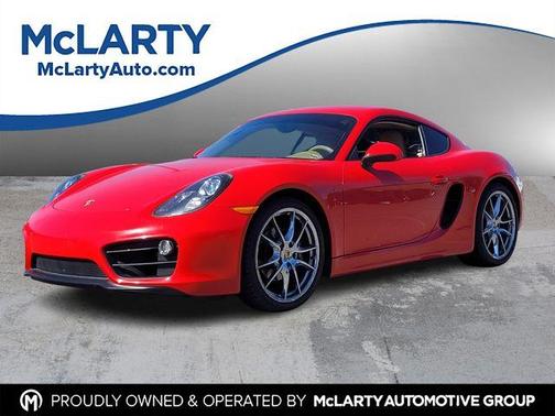 Red 2015 Porsche Cayman Base