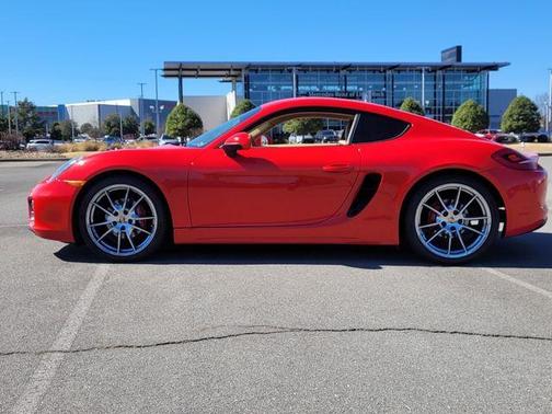 Red 2015 Porsche Cayman Base