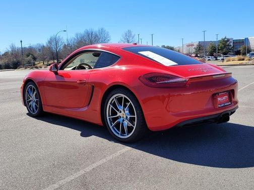 Red 2015 Porsche Cayman Base