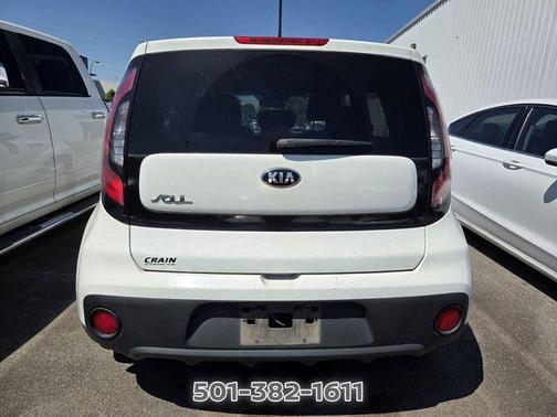 Clear White 2017 Kia Soul Base