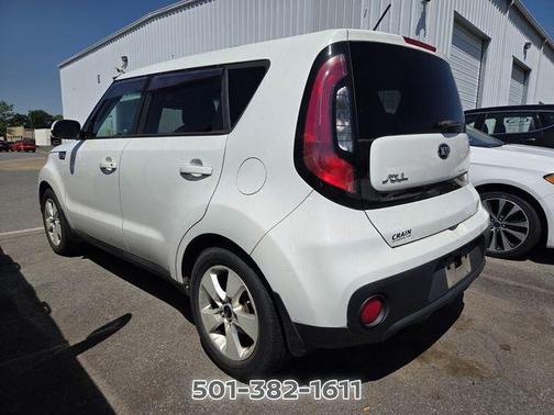 Clear White 2017 Kia Soul Base