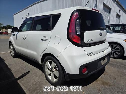 Clear White 2017 Kia Soul Base