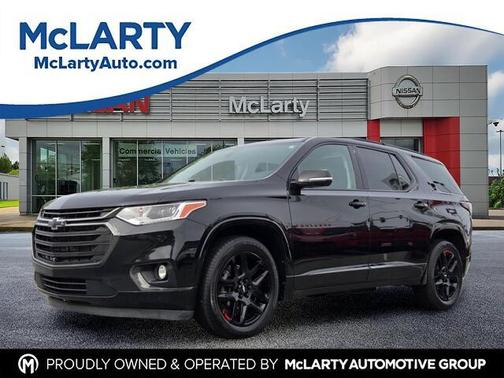 Black Metallic 2020 Chevrolet Traverse Premier