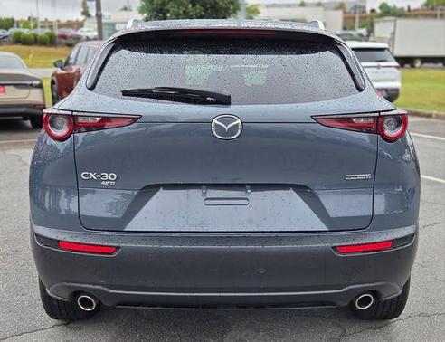 Gray Metallic 2025 Mazda CX-30 2.5 S Carbon Edition