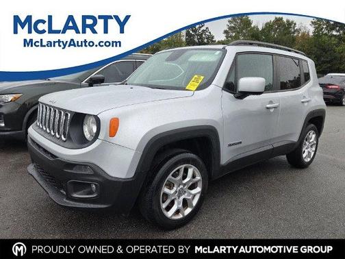 Glacier Metallic 2018 Jeep Renegade Latitude