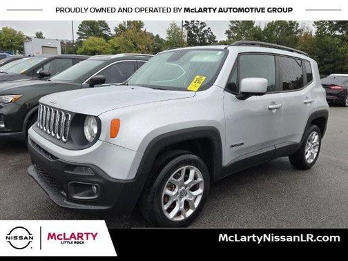 Glacier Metallic 2018 Jeep Renegade Latitude