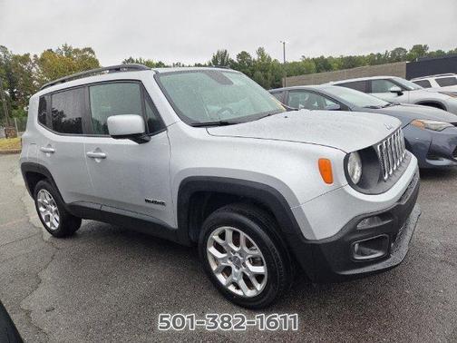 Glacier Metallic 2018 Jeep Renegade Latitude