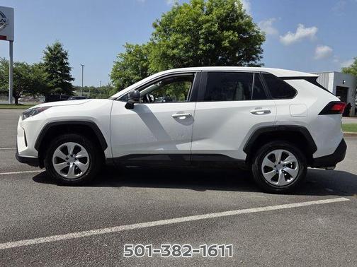 White 2022 Toyota RAV4 LE
