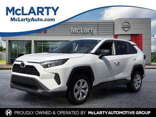 White 2022 Toyota RAV4 LE