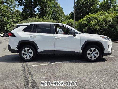 White 2022 Toyota RAV4 LE