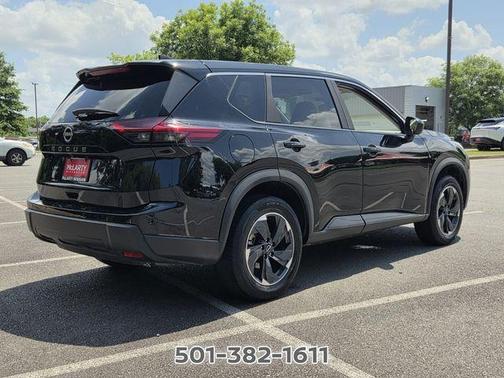 Super Black 2025 Nissan Rogue SV