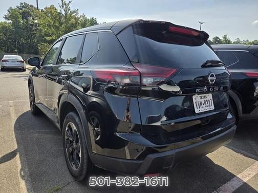 Super Black 2025 Nissan Rogue SV