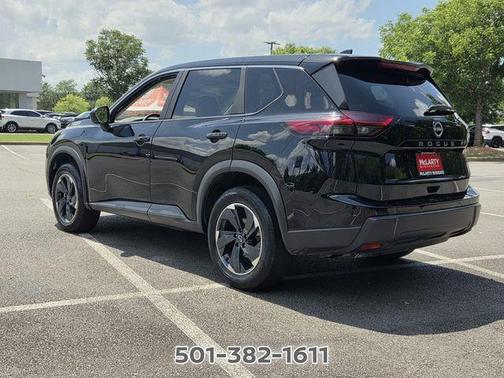 Super Black 2025 Nissan Rogue SV