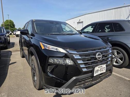 Super Black 2025 Nissan Rogue SV
