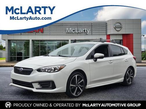 Crystal White Pearl 2020 Subaru Impreza Sport