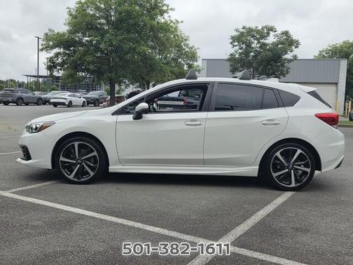 Crystal White Pearl 2020 Subaru Impreza Sport