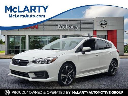 Crystal White Pearl 2020 Subaru Impreza Sport