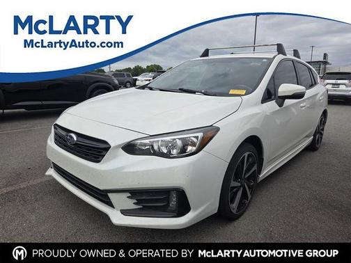 Crystal White Pearl 2020 Subaru Impreza Sport