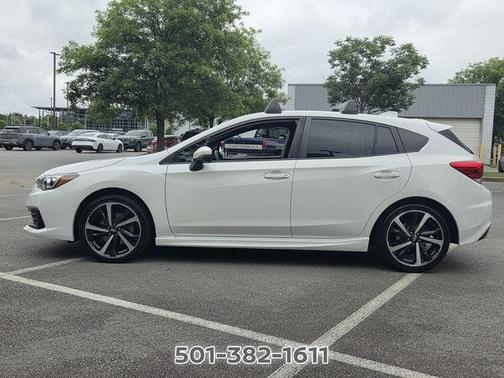 Crystal White Pearl 2020 Subaru Impreza Sport