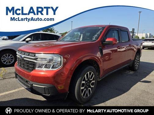 Chili Pepper Red 2022 Ford Maverick Lariat