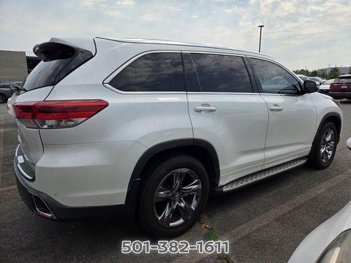 Blizzard Pearl 2019 Toyota Highlander Limited Platinum