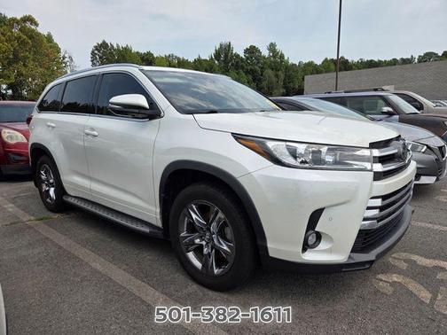 Blizzard Pearl 2019 Toyota Highlander Limited Platinum