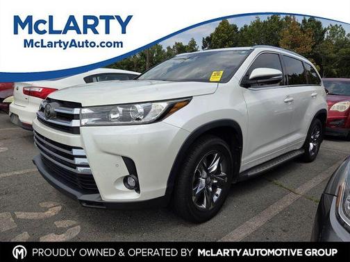 Blizzard Pearl 2019 Toyota Highlander Limited Platinum