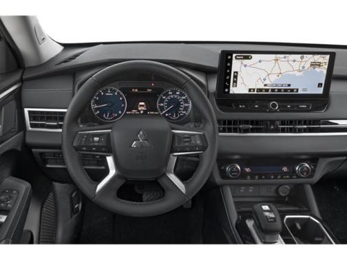 White Diamond With Black Roof 2026 Mitsubishi Outlander Trail Edition S-AWC