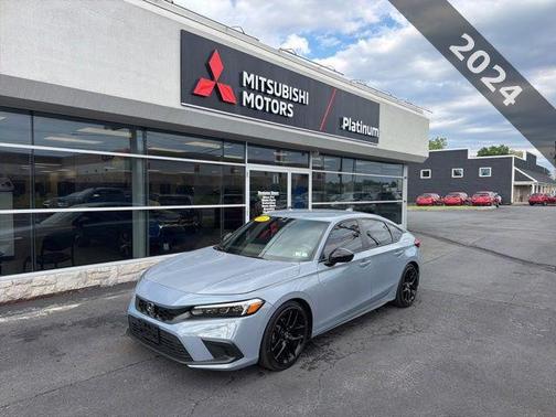 Sonic Gray Pearl 2024 Honda Civic Sport