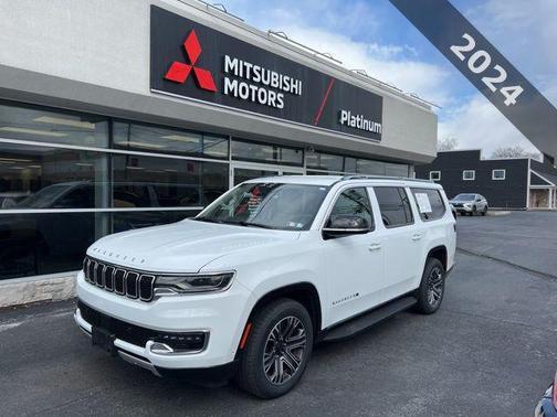 Bright White Clearcoat 2024 Jeep Wagoneer L Series II 4x4