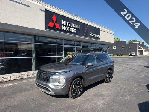 Mercury Gray Metallic 2024 Mitsubishi Outlander SEL S-AWC